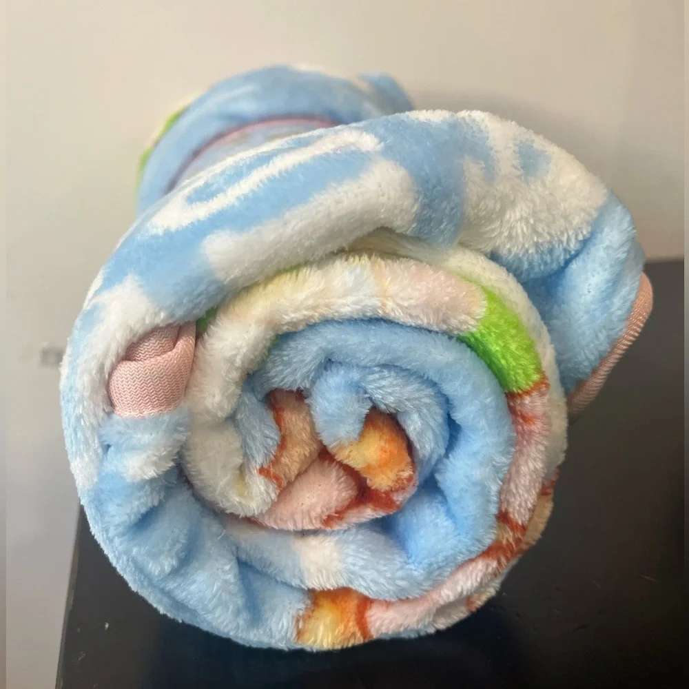 Strawberry Shortcake Plush Throw Travel Blanket